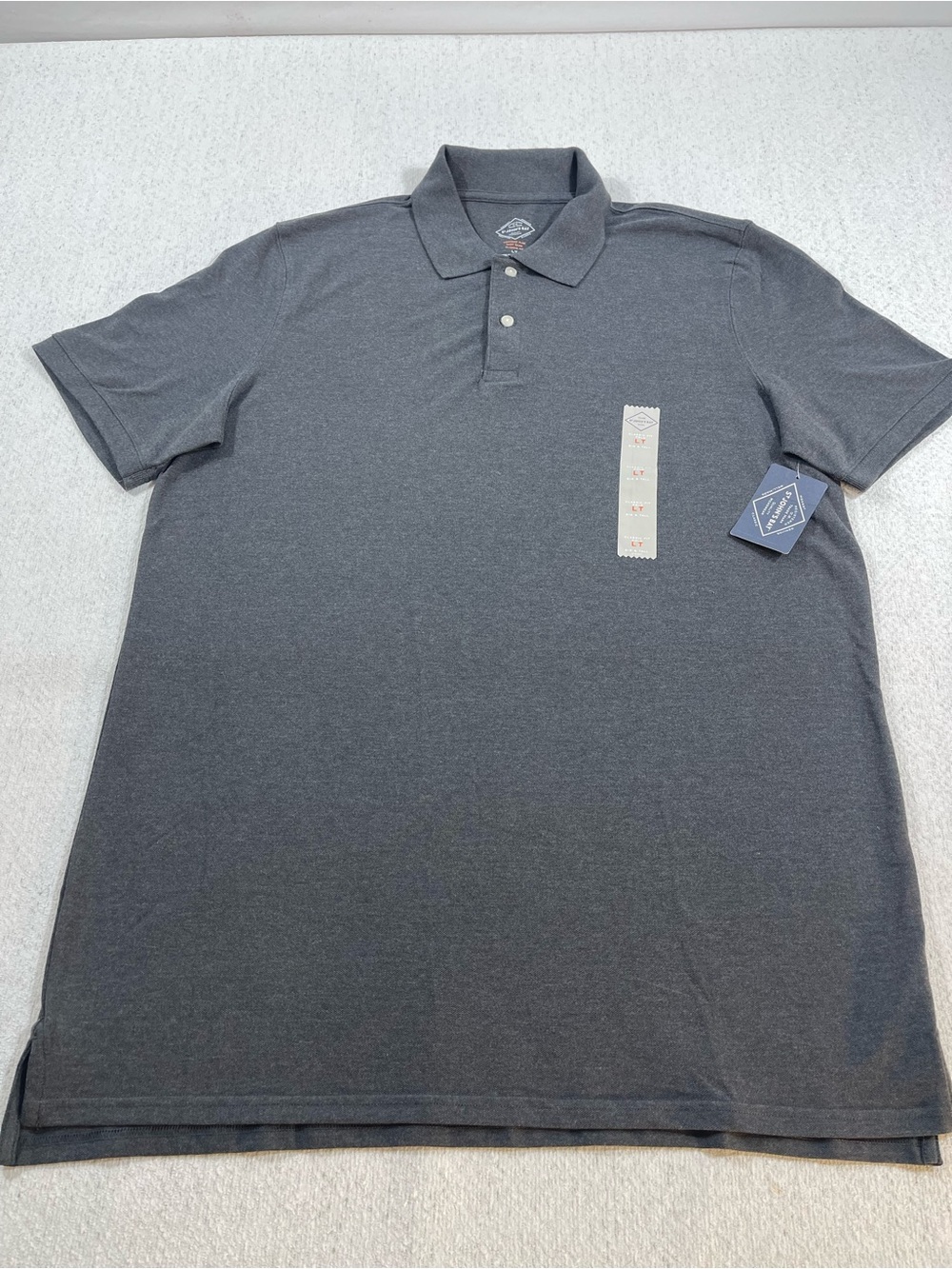 St. John's Bay Comfort Flex Men's Classic Fit Polo Shirt Lg Tall. NWT.SKU#0644